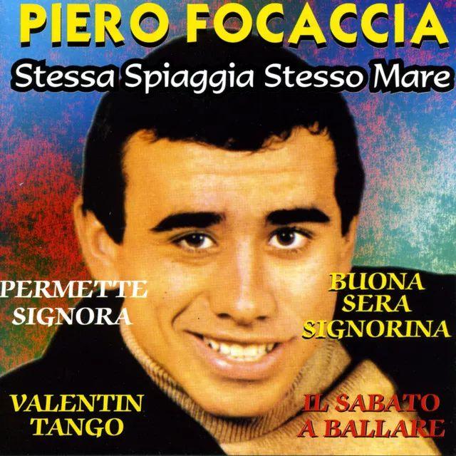 Portada de Álbum "Stessa Spiaggia Stesso Mare", de Piero Focaccia