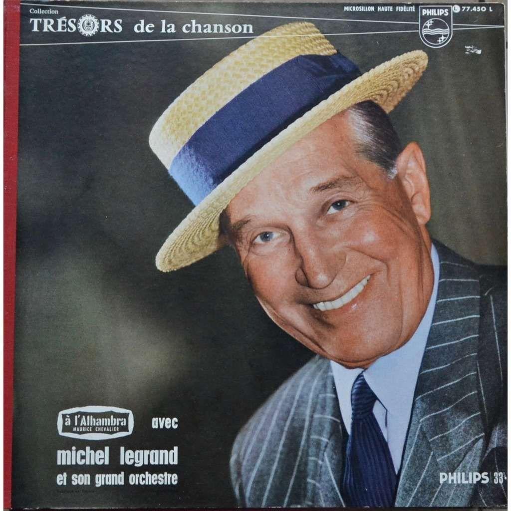 Capa do Álbum "A L'alhambra", de Maurice Chevalier