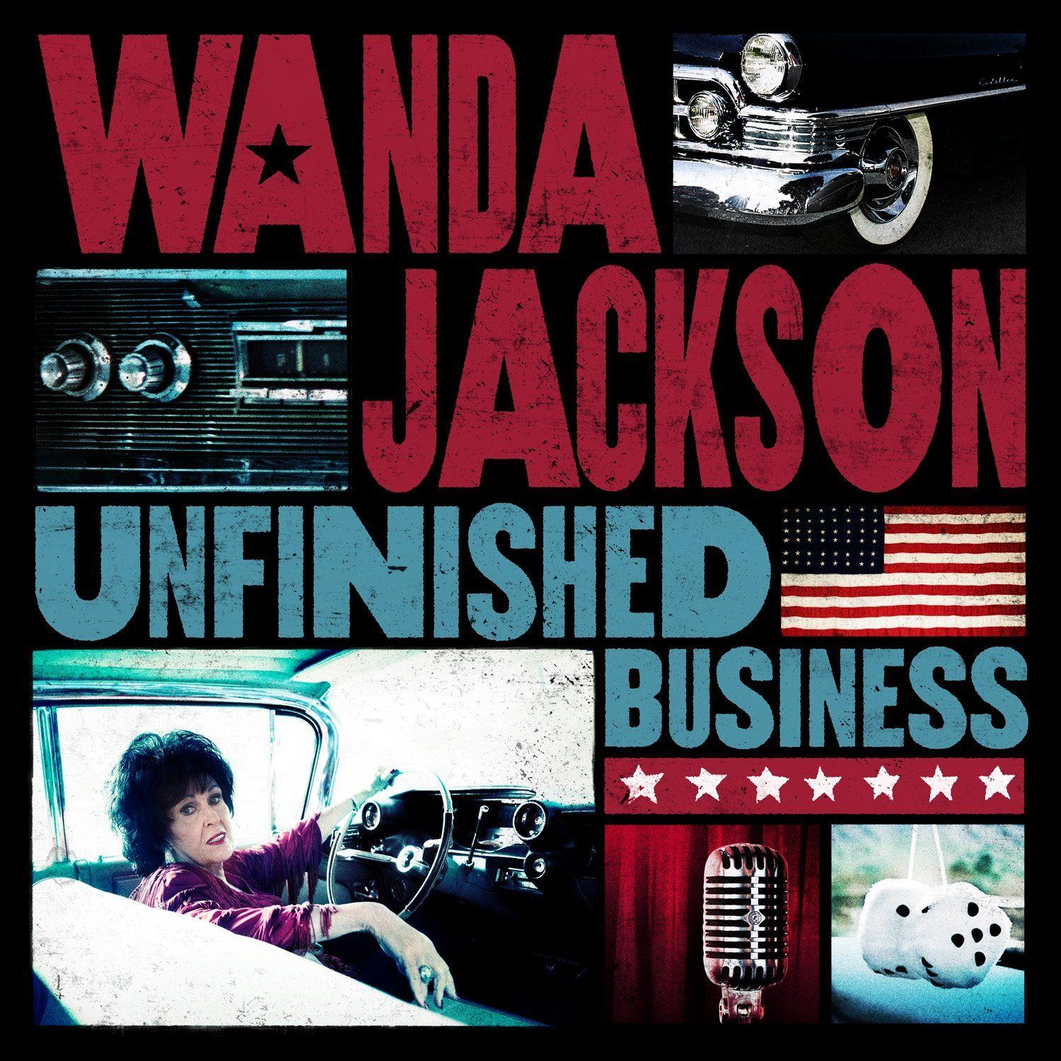 Capa do álbum "Unfinished Business", de Wanda Jackson