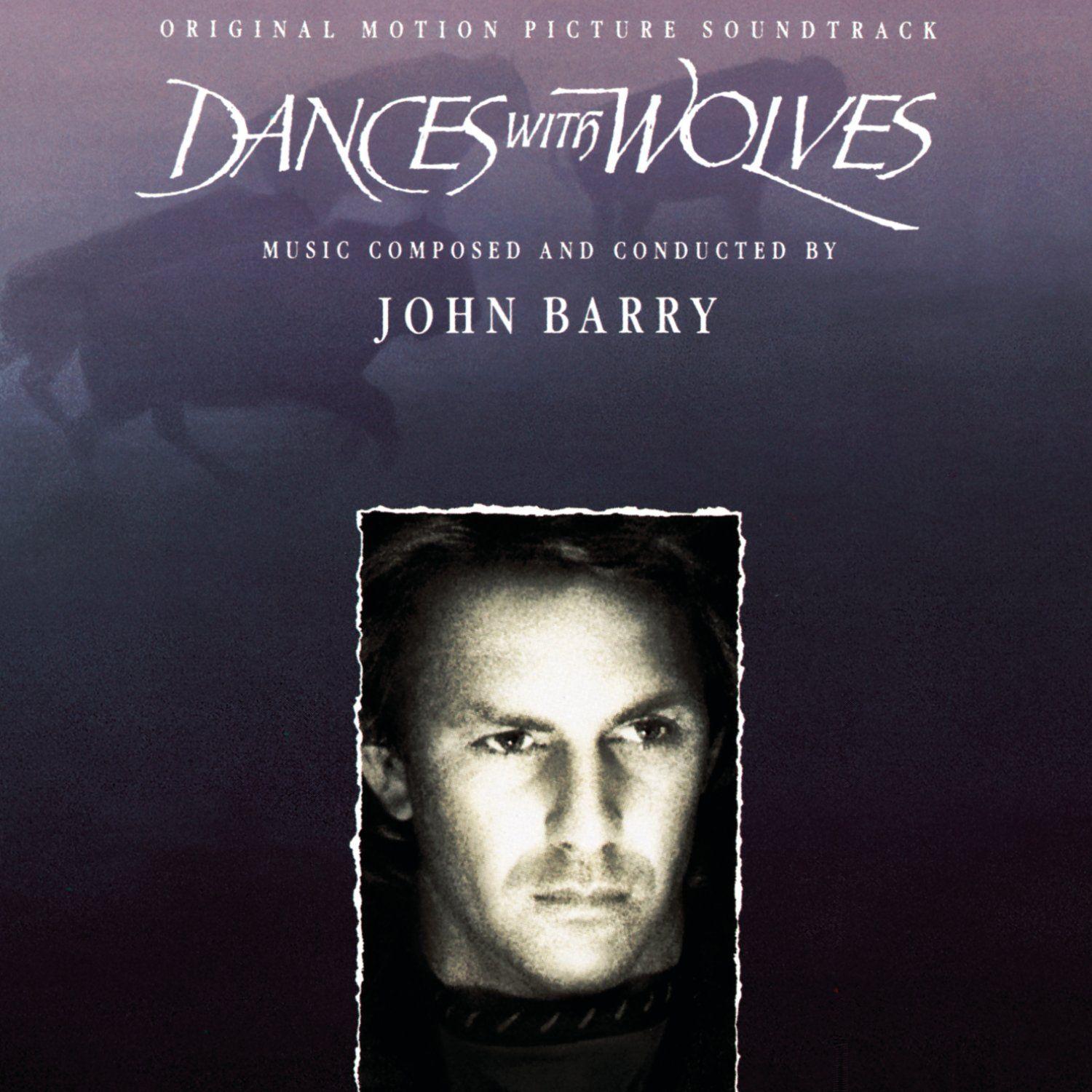 Portada del álbum "Dances With Wolves", de John Barry