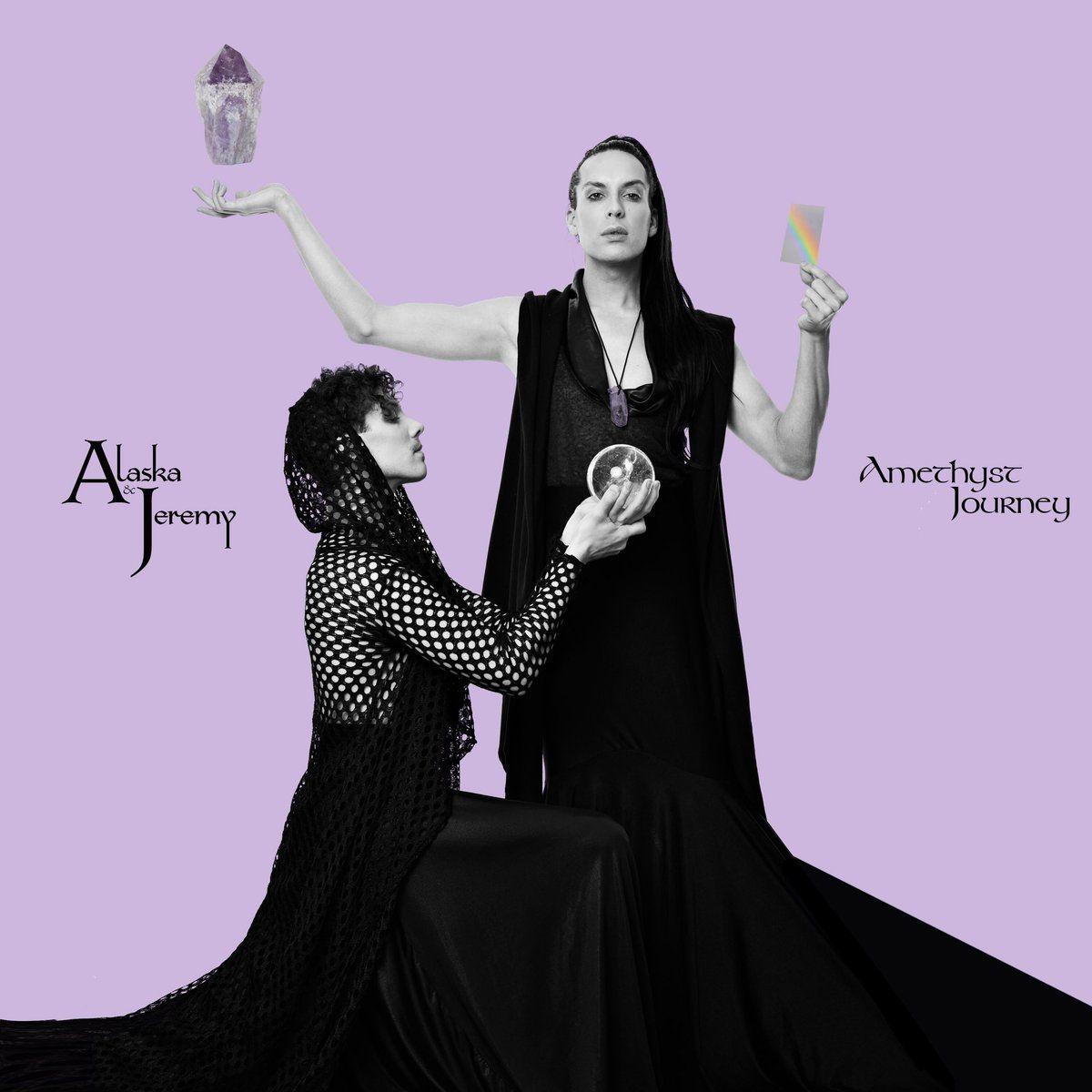 Portada de Álbum "Amethyst Journey", de Alaska Thunderfuck