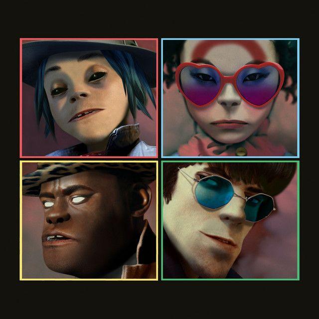 Capa do álbum "Humanz", de Gorillaz