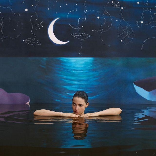 Album cover of "Bleu" by Claire Laffut