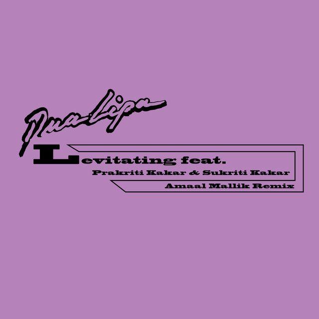 Capa do álbum "Levitating (Amaal Mallik Remix)", de Dua Lipa