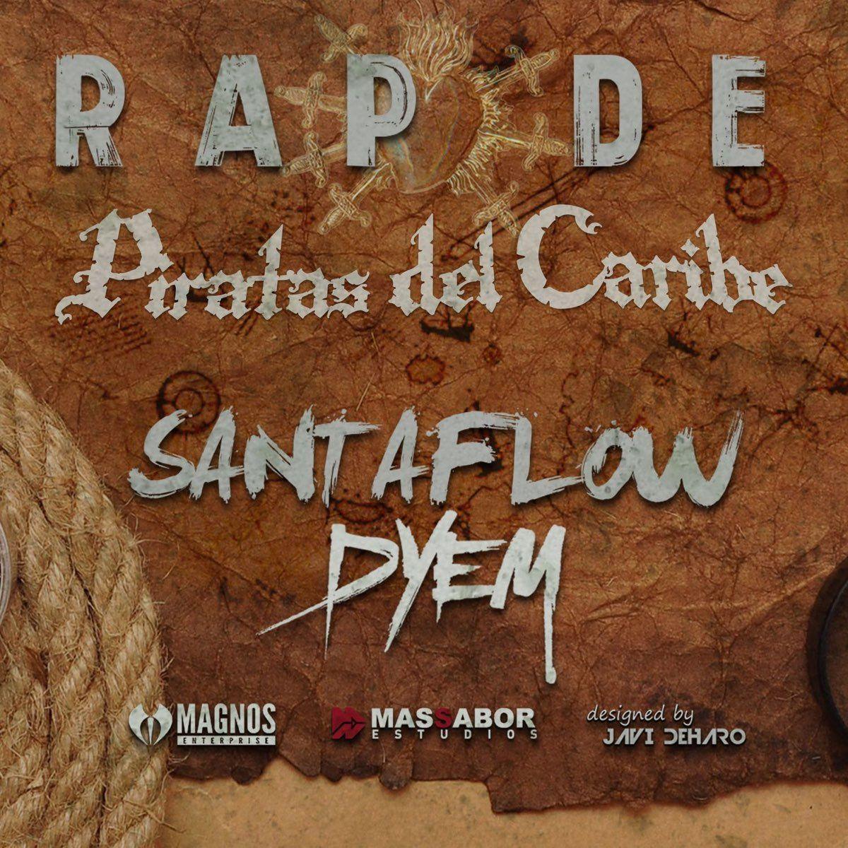 Portada de Sencillo/EP "Rap de Piratas del Caribe", de DYEM