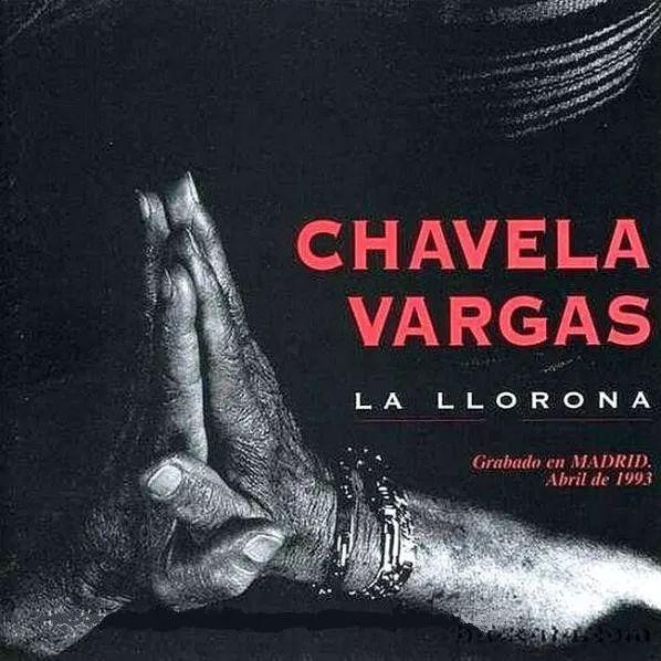 Portada de Álbum "La Llorona", de Chavela Vargas