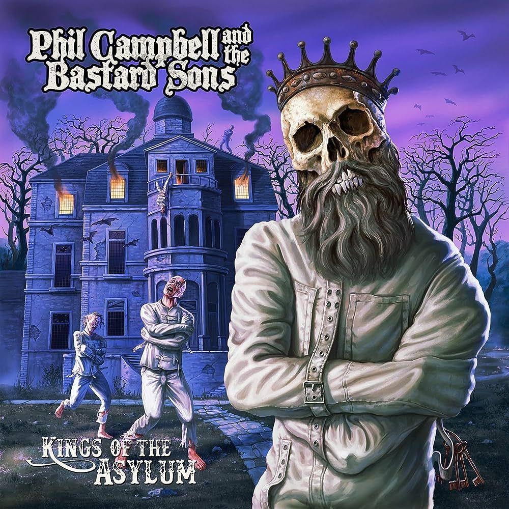 Portada de Álbum "Kings Of The Asylum", de Phil Campbell And The Bastard Sons
