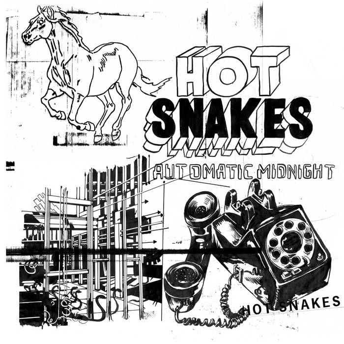 Capa do Álbum "Automatic Midnight", de Hot Snakes