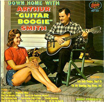 Capa do Álbum "Down Home With Arthur "Guitar Boogie" Smith", de Arthur Smith