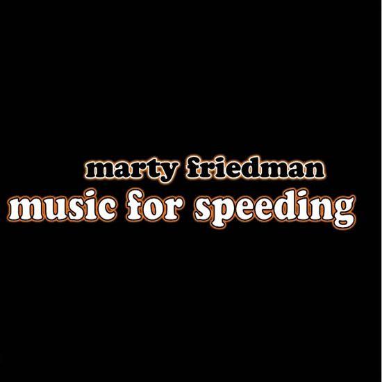 Portada de Álbum "Music For Speeding", de Marty Friedman