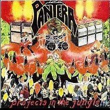 Portada del álbum "Projects In The Jungle", de Pantera