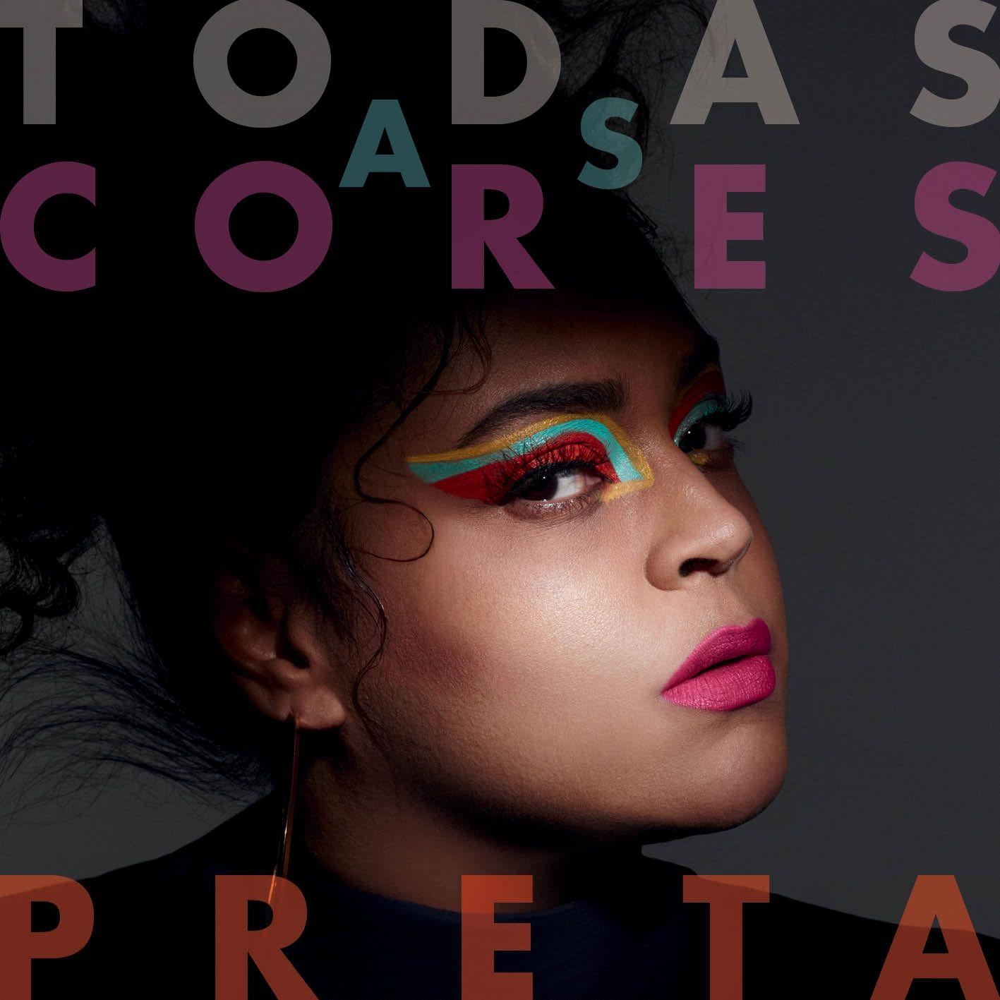 Portada de Álbum "Todas As Cores", de Preta Gil