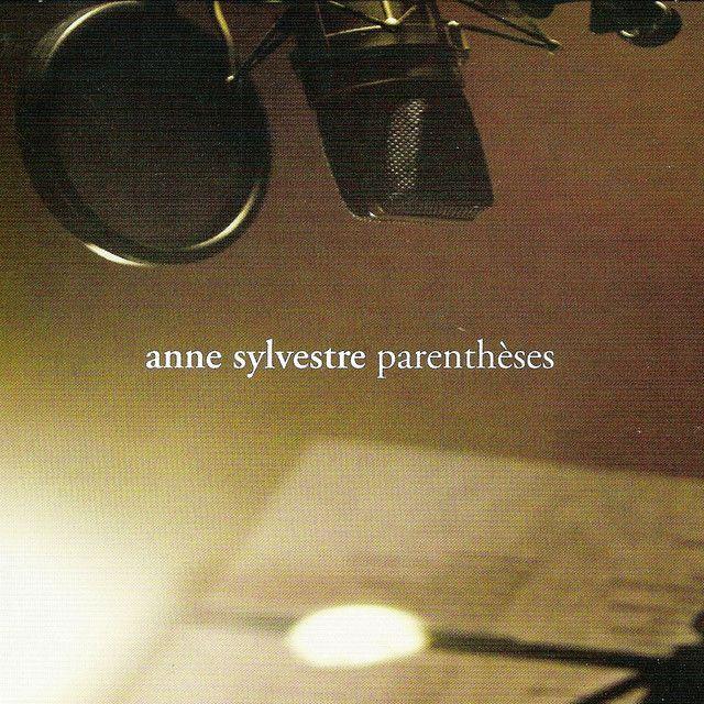 Portada del álbum "Parenthèses", de Anne Sylvestre