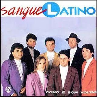 Portada de Álbum "Como é Bom Voltar", de Banda Sangue Latino