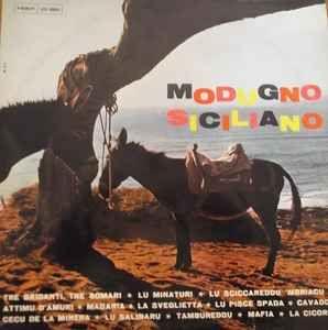 Portada del álbum "Modugno Siciliano", de Domenico Modugno