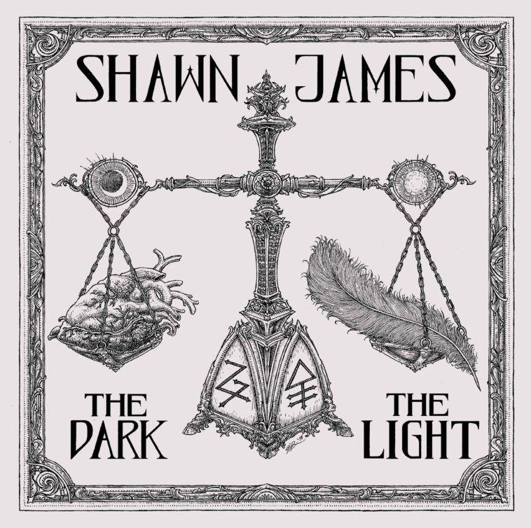 Capa do Álbum "The Dark & The Light", de Shawn James