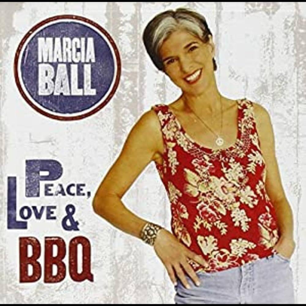 Portada de Álbum "Peace, Love & BBQ", de Marcia Ball