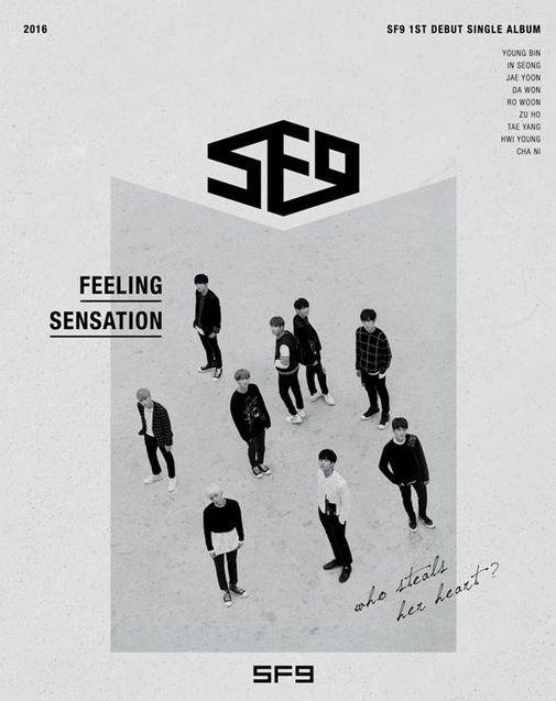 Portada de Álbum "Feeling Sensation", de SF9