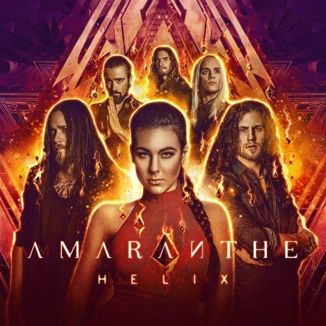 Portada de Álbum "Helix", de Amaranthe