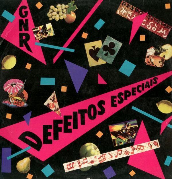 Portada de Álbum "Defeitos Especiais", de GNR