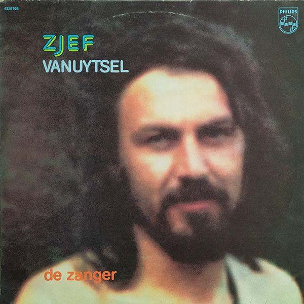 Portada de Álbum "De Zanger", de Zjef Vanuytsel