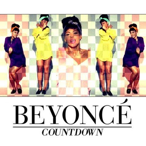 Capa do álbum "Countdown", de Beyoncé