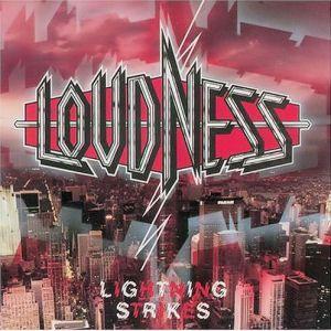 Capa do álbum "Lightning Strikes", de Loudness