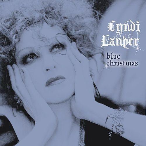 Capa do Single/EP "Blue Christmas", de Cyndi Lauper