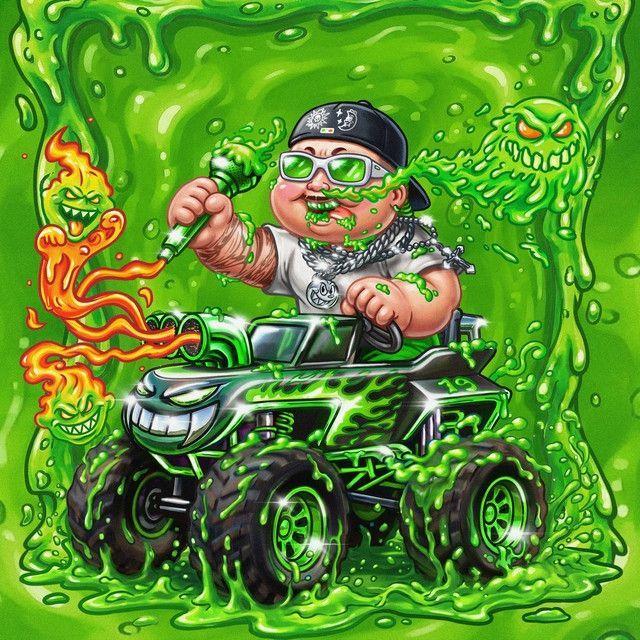 Portada del álbum "EL MOCO VERDE", de Feid