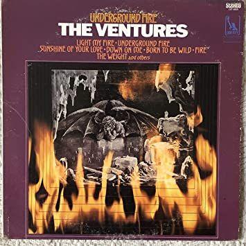 Album cover of "Underground Fire" by The Ventures