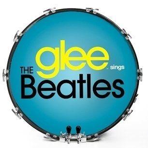Capa do álbum "Glee Sings The Beatles", de Glee
