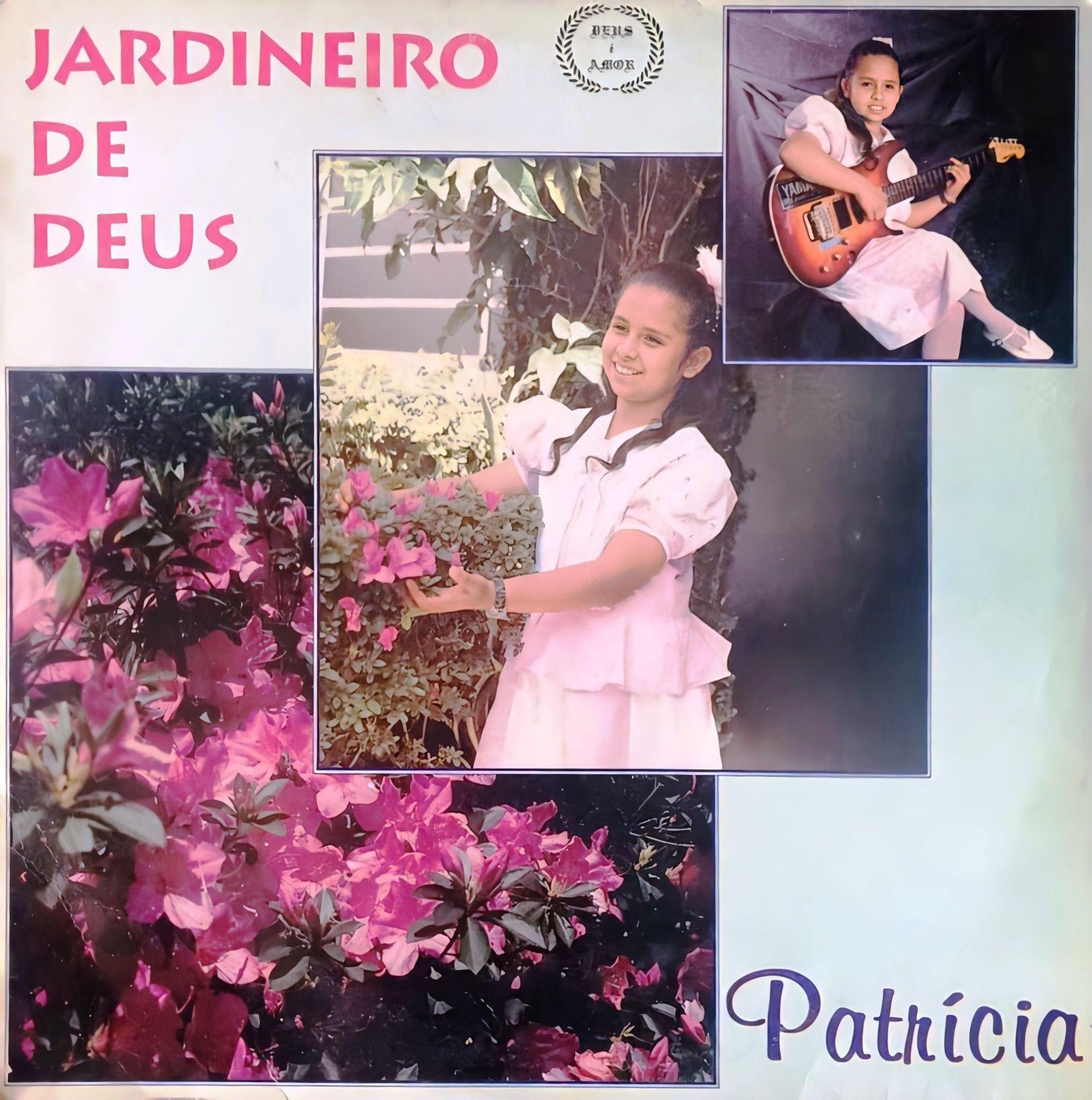 Portada de Álbum "Jardineiro de Deus", de Patrícia Varandy