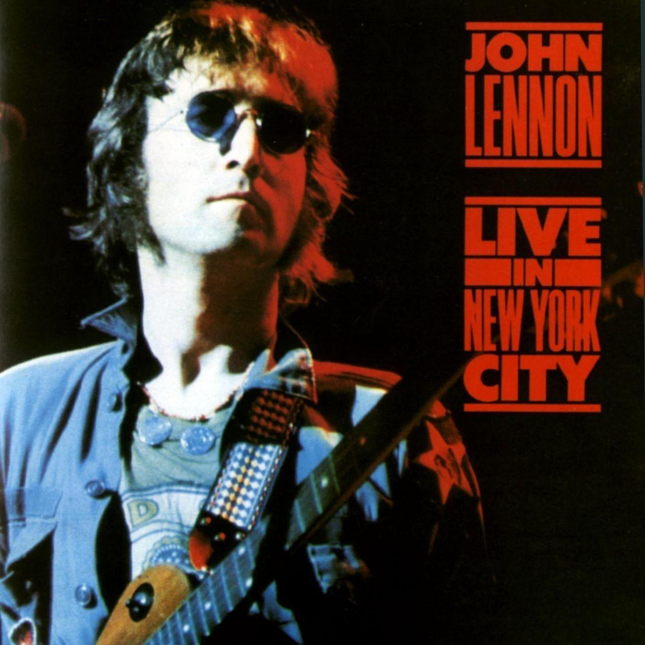 Portada de Álbum "Live In New York City", de John Lennon