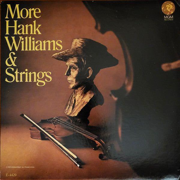 Portada del álbum "More Hank Williams And Strings", de Hank Williams