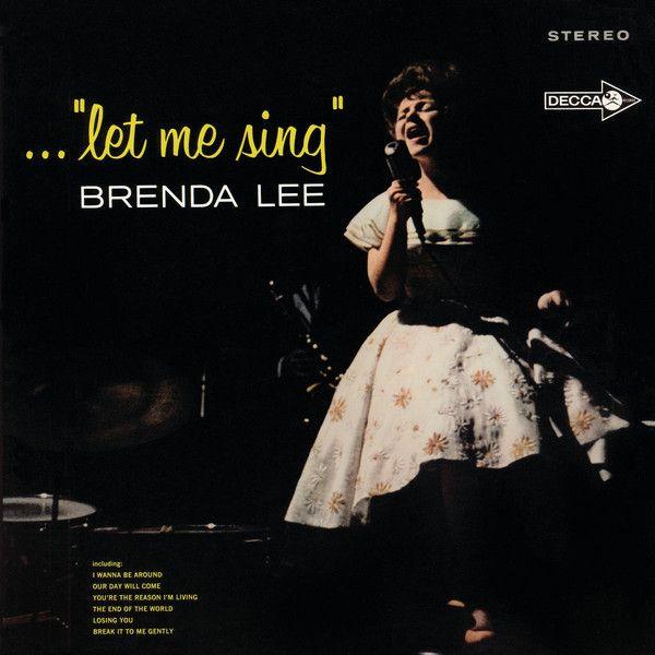 Capa do Álbum "..."Let Me Sing"", de Brenda Lee