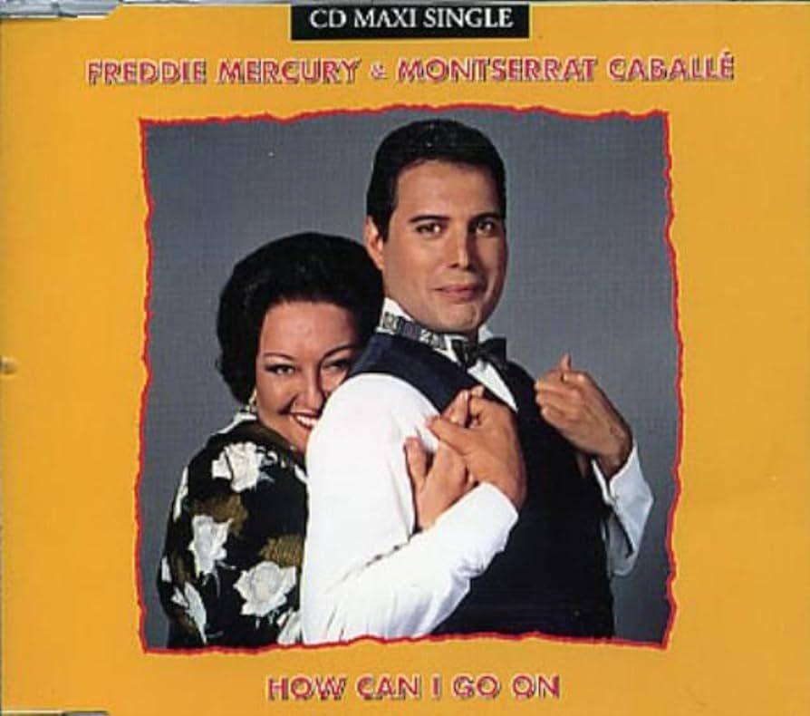 Portada de Sencillo/EP "How Can I Go On", de Freddie Mercury