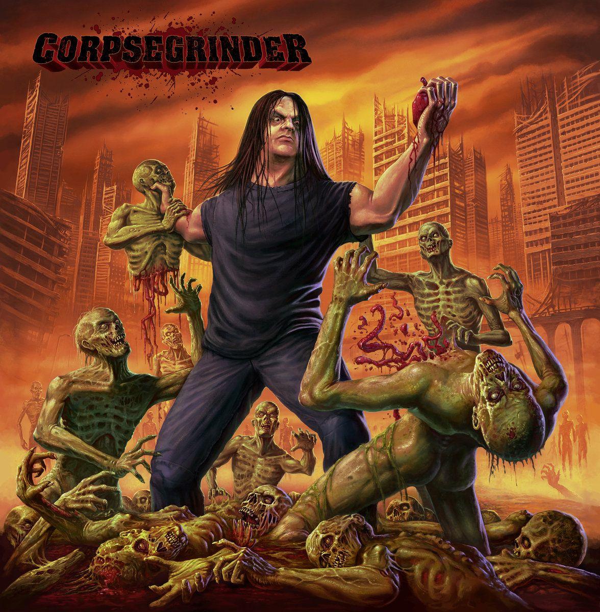 Album cover of "Corpsegrinder" by Corpsegrinder
