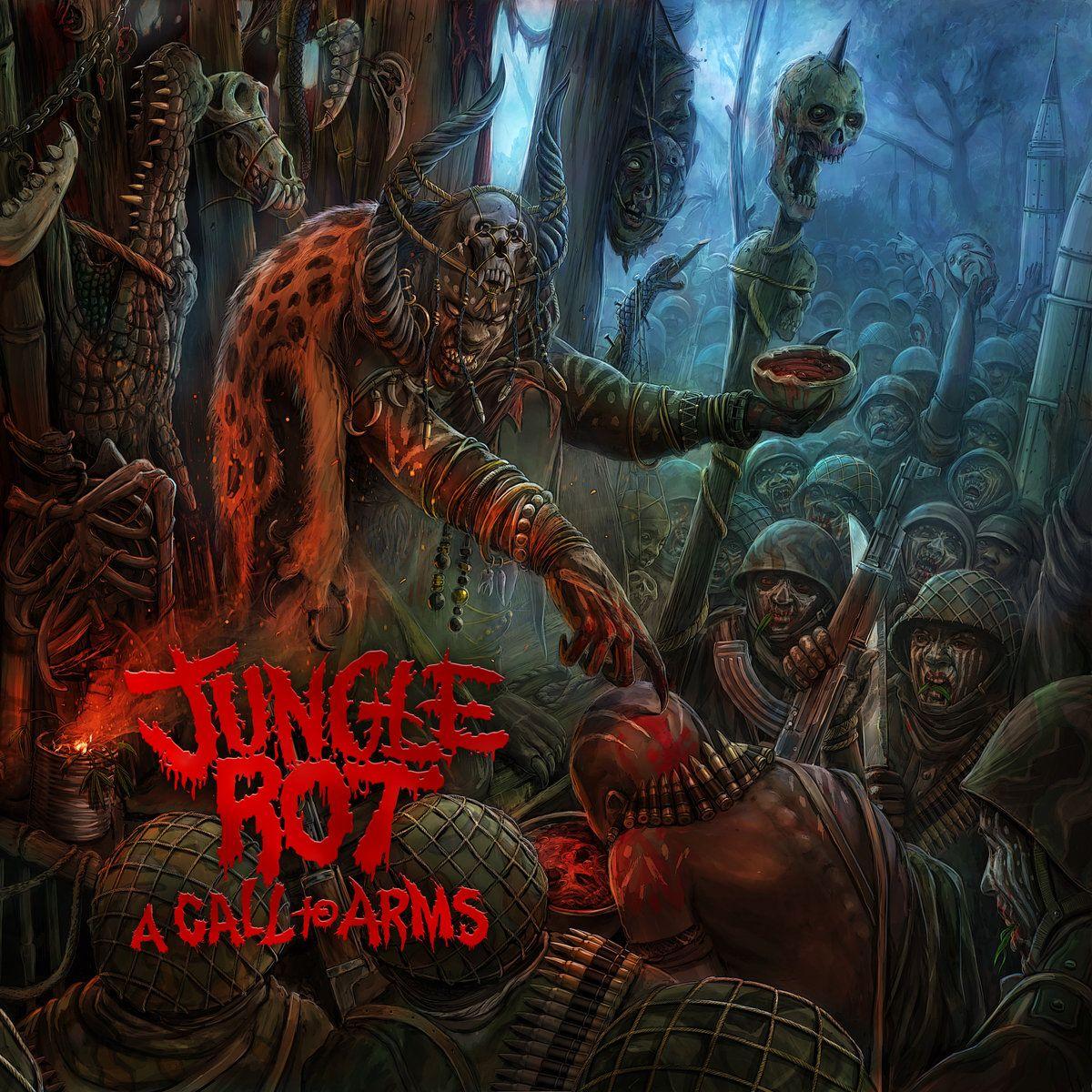 Capa do Álbum "A Call to Arms", de Jungle Rot