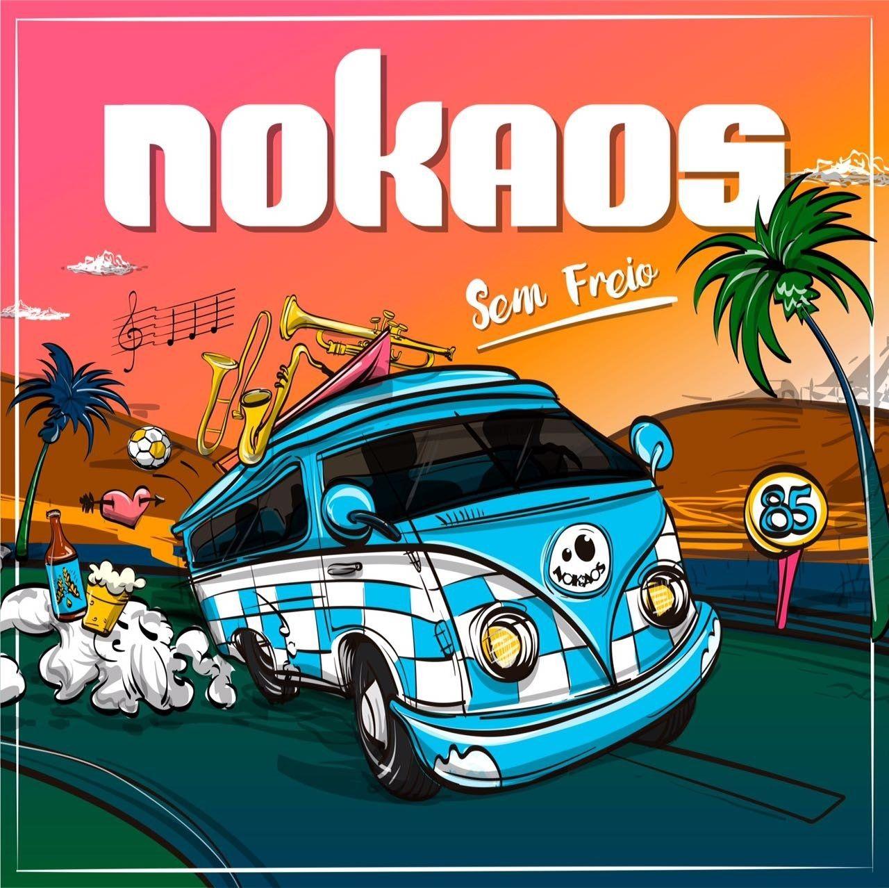 Portada de Álbum "Sem Freio", de Banda Nokaos