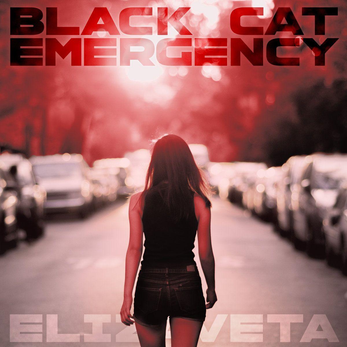 Capa do Single/EP "Black Cat Emergency", de Elizaveta