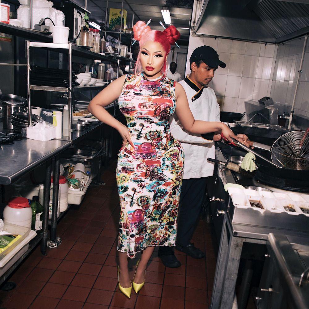 Portada del álbum "Red Ruby da Sleeze", de Nicki Minaj