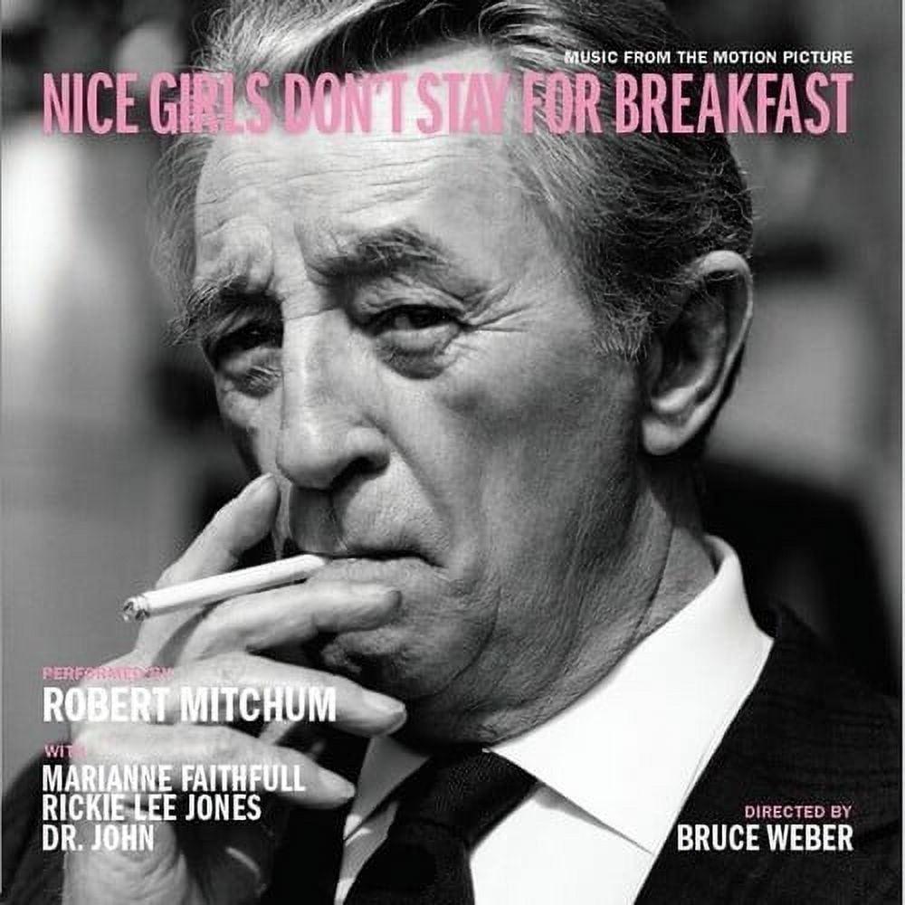 Portada de Álbum "Nice Girls Don't Stay For Breakfast", de Robert Mitchum