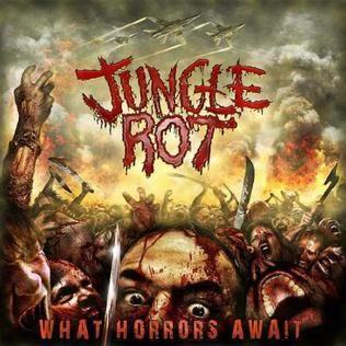 Capa do Álbum "What Horrors Await", de Jungle Rot