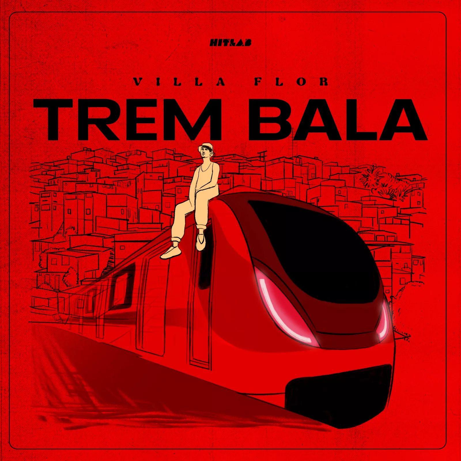 Portada de Álbum "Trem Bala", de Villa Flor