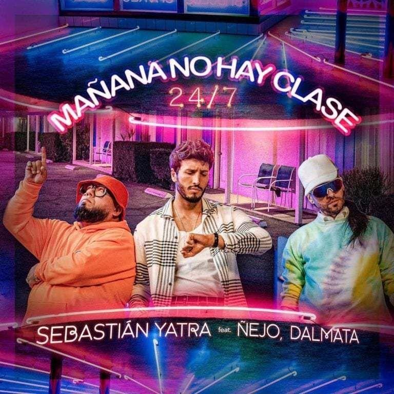 Capa do Single/EP "Mañana No Hay Clase (24/7)", de Sebastián Yatra