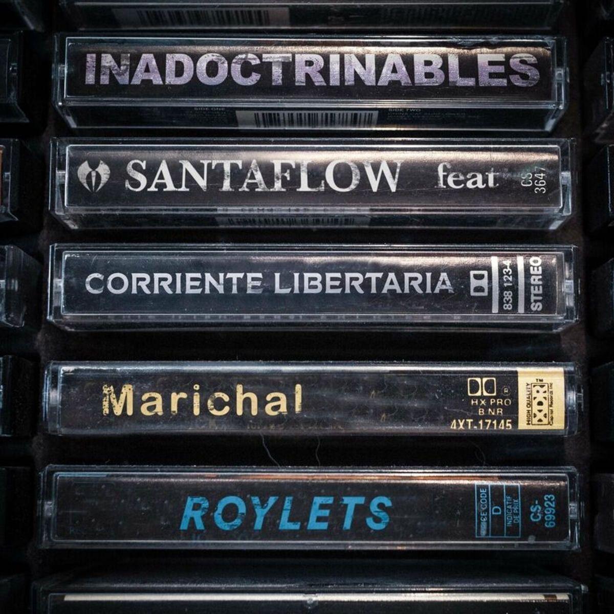 Portada del álbum "Inadoctrinables", de Santaflow