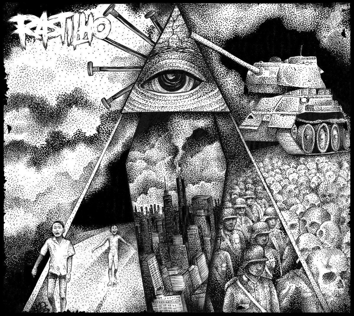 Portada de Álbum "O Prego e o Caixão", de Rastilho