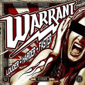 Album cover of "Louded Harded Fasted (2017)" by Warrant