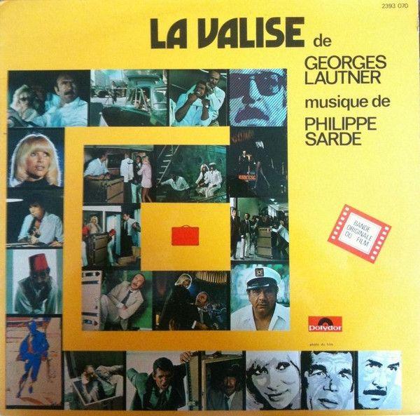 Portada del álbum "La Valise", de Philippe Sarde