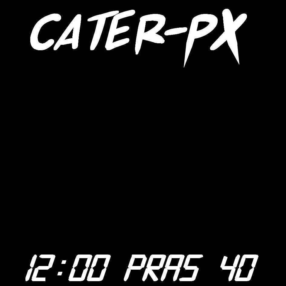 Portada de Álbum "12:00 pras 40", de Cater-PX